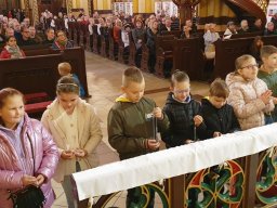 Poświęcenie różańców dzieciom komunijnym, 06.10.2024